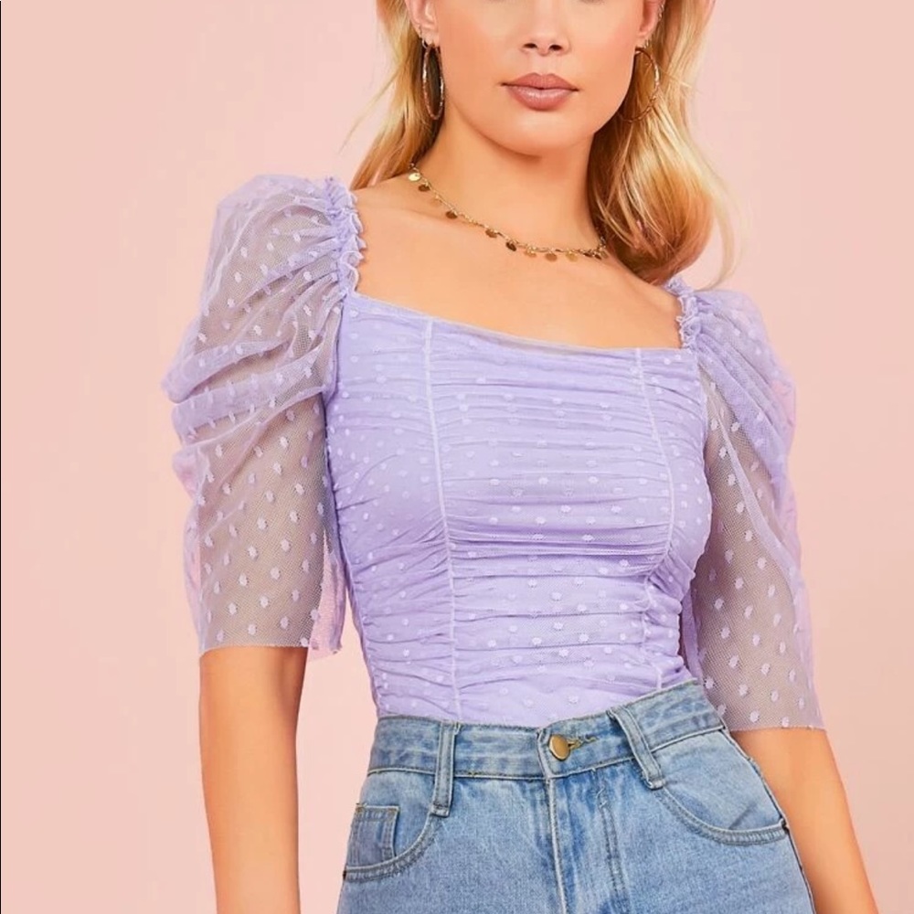 lilac top